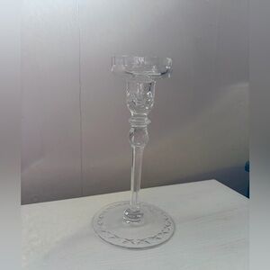 Rogaska Crystal Candlestick Versatile Candle Holder